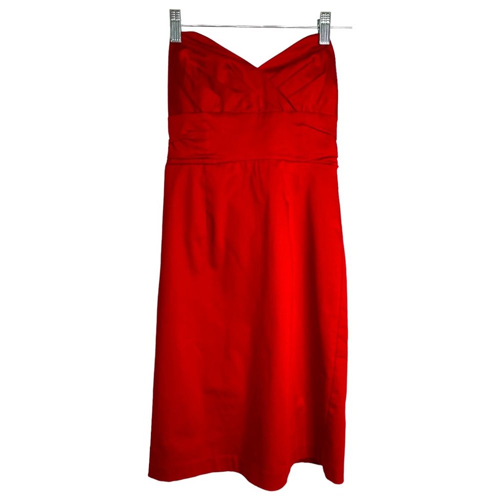 21 by Rue21 Red Strapless Sweetheart Neckline Dress Women’s Size Small Cocktail - Picture 2 of 8